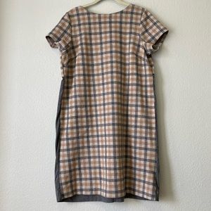 J.Jill Autumn Plaid Dress